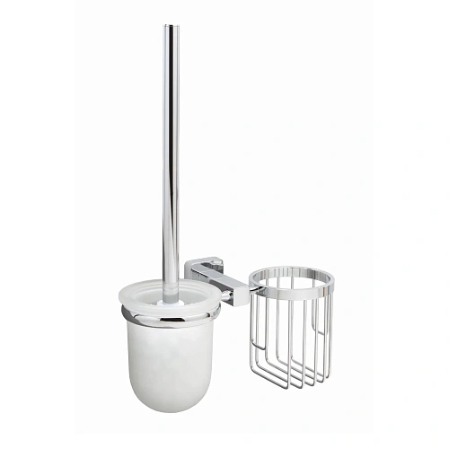 Ершик для унитаза WasserKRAFT Lippe K-6535 хром Ершик для унитаза WasserKRAFT Lippe K-6535 хром