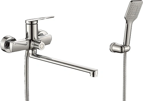 Смеситель для ванны Rush Socotra ST1235-51 хром, с длинным поворотным изливом Смеситель для ванны Rush Socotra ST1235-51 хром, с длинным поворотным изливом