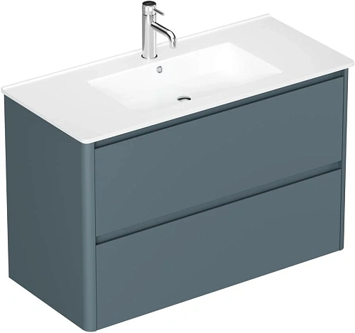 Тумба под раковину Allen Brau Gravity 100 1.370010.BGM синий матовый Тумба под раковину Allen Brau Gravity 100 1.370010.BGM синий матовый