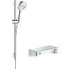 Душевой гарнитур Hansgrohe ShowerTablet Select 300/Raindance Select E 120 3jet/Combi 27026000, хром Душевой гарнитур Hansgrohe ShowerTablet Select 300/Raindance Select E 120 3jet/Combi 27026000, хром