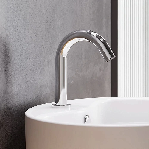 Смеситель для раковины Damixa Scandinavian Pure 360290000 cенсорный, хром Смеситель для раковины Damixa Scandinavian Pure 360290000 cенсорный, хром