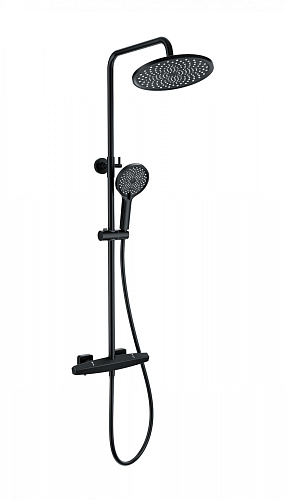 Душевая система Wonzon & Woghand с термостатом, черный матовый (WW-B3045-A-MB) Душевая система Wonzon & Woghand с термостатом, черный матовый (WW-B3045-A-MB)