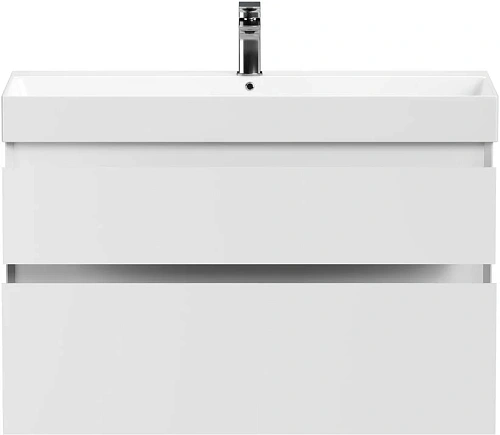 Тумба под раковину Allen Brau Infinity 100 1.210027.WM белый матовый Тумба под раковину Allen Brau Infinity 100 1.210027.WM белый матовый