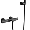 Смеситель для ванны Kaiser Serio 05322-9 с термостатом Черный матовый Смеситель для ванны Kaiser Serio 05322-9 с термостатом Черный матовый