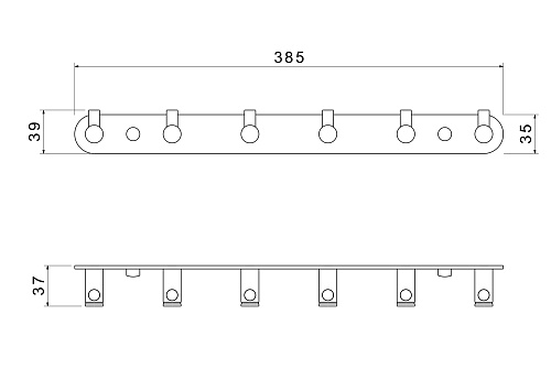 Крючок Aquatek Европа AQ4124BG золото шлифованное Крючок Aquatek Европа AQ4124BG золото шлифованное