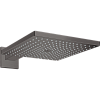 Картинка анонса товара «верхний душ hansgrohe raindance e 300 air 1jet, 26238340, шлифованный черный хром»