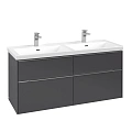 Тумба под раковину Villeroy & Boch Subway 3.0 Graphite / Graphite C56800VR Тумба под раковину Villeroy & Boch Subway 3.0 Graphite / Graphite C56800VR