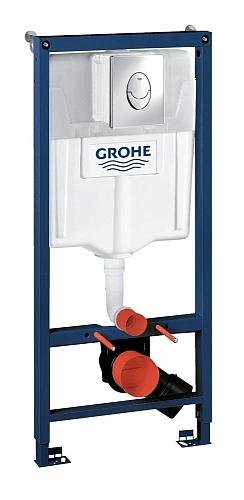 Инсталляция для унитаза GROHE Rapid SL (39108000) с панелью смыва Инсталляция для унитаза GROHE Rapid SL (39108000) с панелью смыва