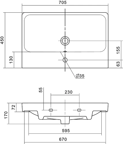 Тумба с раковиной STWORKI Кронборг 70 477801 Тумба с раковиной STWORKI Кронборг 70 477801