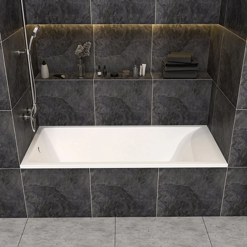 Ванна из искусственного камня Marmo-Elite Авиньон PW-170-80-1 1700x800 матовая Ванна из искусственного камня Marmo-Elite Авиньон PW-170-80-1 1700x800 матовая