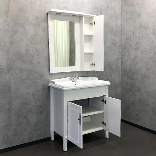 Тумба раковина Comforty Палермо-80 00004139245 белый глянец раковина Comforty 3380 Тумба раковина Comforty Палермо-80 00004139245 белый глянец раковина Comforty 3380