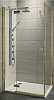 Картинка анонса товара «душевой уголок radaway almatea gold kdj 32143-09-05nl 100х90 графит l»