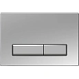 Клавиша смыва Aquatek Slim Хром матовая (клавиши прямоугольные) KDI-0000024 Клавиша смыва Aquatek Slim Хром матовая (клавиши прямоугольные) KDI-0000024