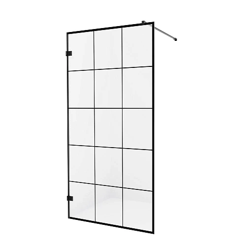 Душевая перегородка NEW TRENDY AVEXA BLACK 140x200 EXK-2027 (черный) Душевая перегородка NEW TRENDY AVEXA BLACK 140x200 EXK-2027 (черный)