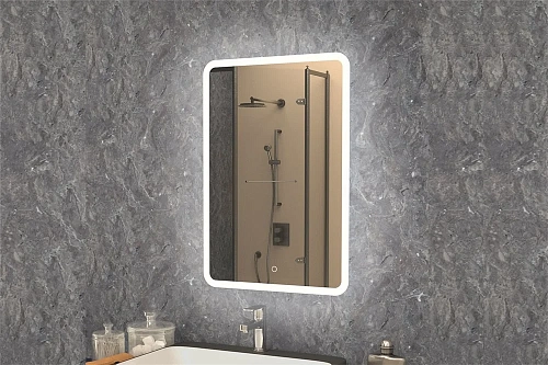 Зеркало Orange Nature ON-60ZE с LED подсветкой и сенсорной кнопкой Зеркало Orange Nature ON-60ZE с LED подсветкой и сенсорной кнопкой