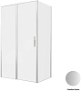Картинка анонса товара «душевой уголок allen brau priority 120x80 3.31032.ba + 3.31041.ba серебро браш»