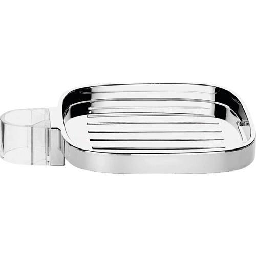 Мыльница Hansgrohe Cassetta E 26519000, хром Мыльница Hansgrohe Cassetta E 26519000, хром