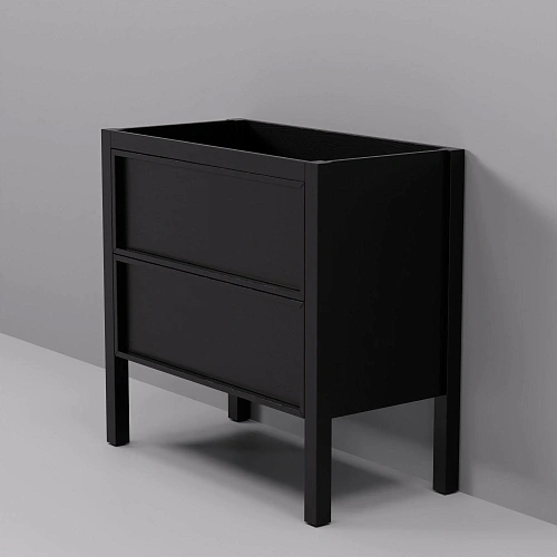 Тумба под раковину ArtDecco Elisa 90 AES09F78S000 напольная черный дуб Тумба под раковину ArtDecco Elisa 90 AES09F78S000 напольная черный дуб