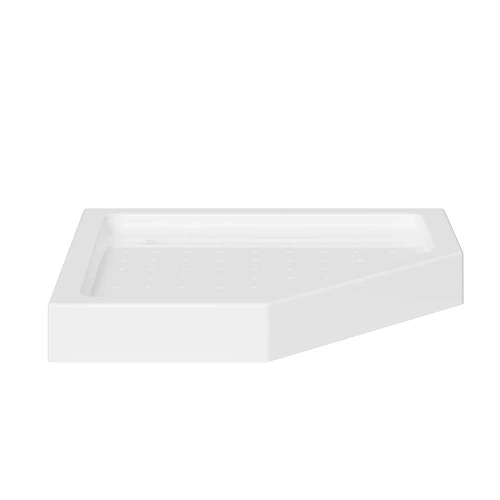 Душевой поддон ABBER AD3B090 90х90 трапеция, акриловый, белый Душевой поддон ABBER AD3B090 90х90 трапеция, акриловый, белый