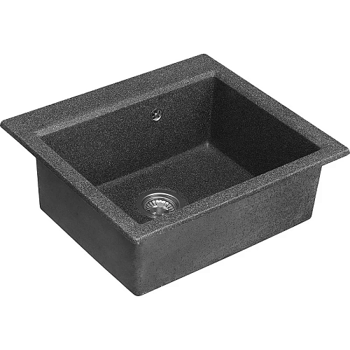 Кухонная мойка Aquaton Линеа 58 1A733032LW210 из литого мрамора, графит Кухонная мойка Aquaton Линеа 58 1A733032LW210 из литого мрамора, графит