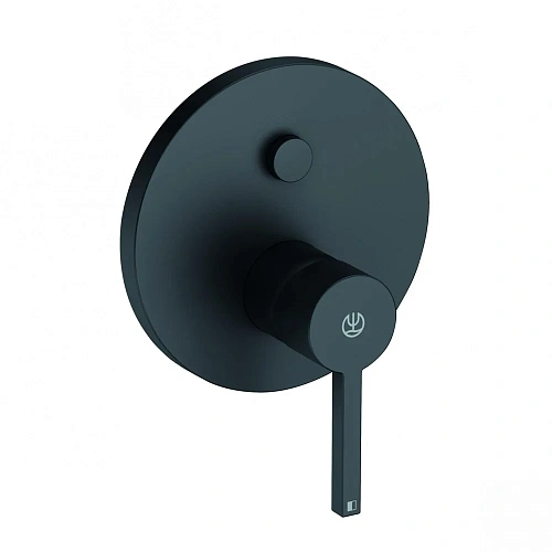 Смеситель для душа Kludi Nova Fonte Puristic встраиваемый, черный матовый PUSH&SWITCH 206593915 Смеситель для душа Kludi Nova Fonte Puristic встраиваемый, черный матовый PUSH&SWITCH 206593915