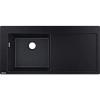 Кухонная мойка Hansgrohe S51 S5110-F450 450 с крылом 43330170, черный графит встраиваемая