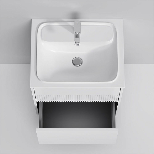 Тумба под раковину AM.PM Func M8FFUX0602WM push-to-open, 60 см, белый матовый Тумба под раковину AM.PM Func M8FFUX0602WM push-to-open, 60 см, белый матовый