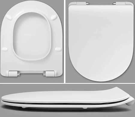 Крышка-сиденье Roca Leon Soft Close ZRU9302943 с микролифтом Крышка-сиденье Roca Leon Soft Close ZRU9302943 с микролифтом