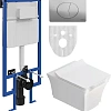 Комплект Унитаз подвесной STWORKI Хадстен SETK3304-0616-001-1-6000 с микролифтом + Система инсталляц 561444 Комплект Унитаз подвесной STWORKI Хадстен SETK3304-0616-001-1-6000 с микролифтом + Система инсталляц 561444