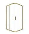 Душевой уголок Timo (T45) TPSS-100/17C-8 1000x1000x2000, профиль мат золото, стекло прозрачное 8 мм Душевой уголок Timo (T45) TPSS-100/17C-8 1000x1000x2000, профиль мат золото, стекло прозрачное 8 мм