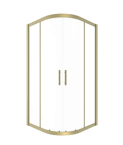 Душевой уголок Timo (T45) TPSS-100/17C-8 1000x1000x2000, профиль мат золото, стекло прозрачное 8 мм Душевой уголок Timo (T45) TPSS-100/17C-8 1000x1000x2000, профиль мат золото, стекло прозрачное 8 мм