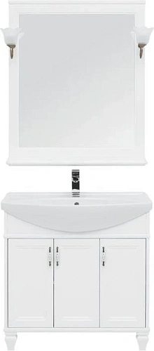 Комплект мебели Aquanet Валенса NEW 85 белый 00240421 Комплект мебели Aquanet Валенса NEW 85 белый 00240421