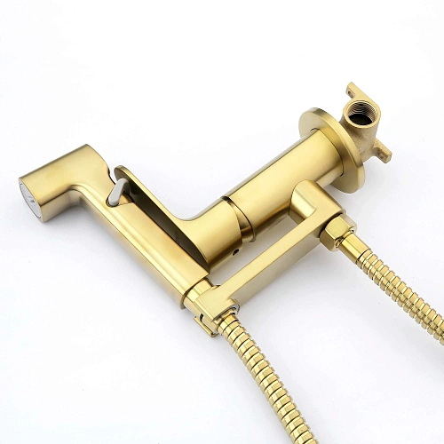 Гигиенический душ Aquatek АЛЬФА AQ1919BG шлифованное золото Гигиенический душ Aquatek АЛЬФА AQ1919BG шлифованное золото