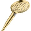 Душевая лейка Hansgrohe Raindance Select S 120 3 jet Полированное золото 26530990