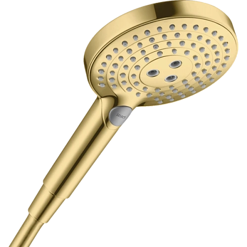 Душевая лейка Hansgrohe Raindance Select S 120 3 jet Полированное золото 26530990 Душевая лейка Hansgrohe Raindance Select S 120 3 jet Полированное золото 26530990