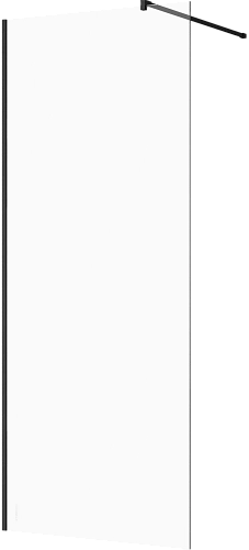 Душевая перегородка STWORKI Берген 90 см, профиль черный матовый, прозрачное стекло 583060 Душевая перегородка STWORKI Берген 90 см, профиль черный матовый, прозрачное стекло 583060