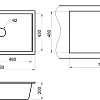 Кухонная мойка Granula 7805, АРКТИК (БЕЛЫЙ), кварц 780х500 Кухонная мойка Granula 7805, АРКТИК (БЕЛЫЙ), кварц 780х500