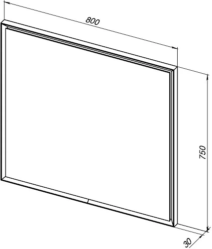 Зеркало Allen Brau Activity 80 1.340027.AM антрацит матовый Зеркало Allen Brau Activity 80 1.340027.AM антрацит матовый