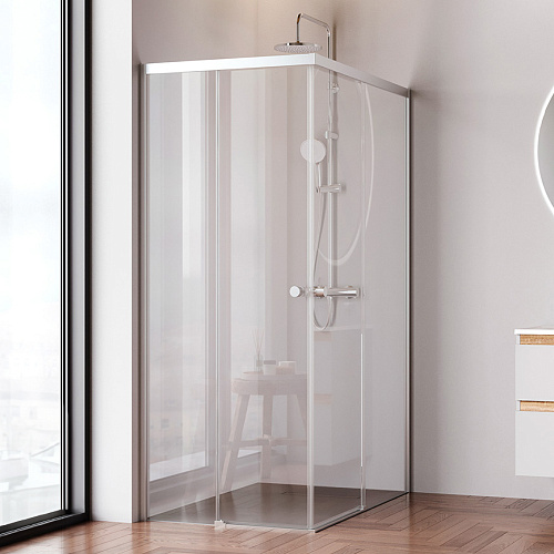 Душевой уголок AM.PM X-Joy W94G-403-120280-MT1K раздвижные двери 120x80 профиль хром матовый, стекло прозрачное Душевой уголок AM.PM X-Joy W94G-403-120280-MT1K раздвижные двери 120x80 профиль хром матовый, стекло прозрачное