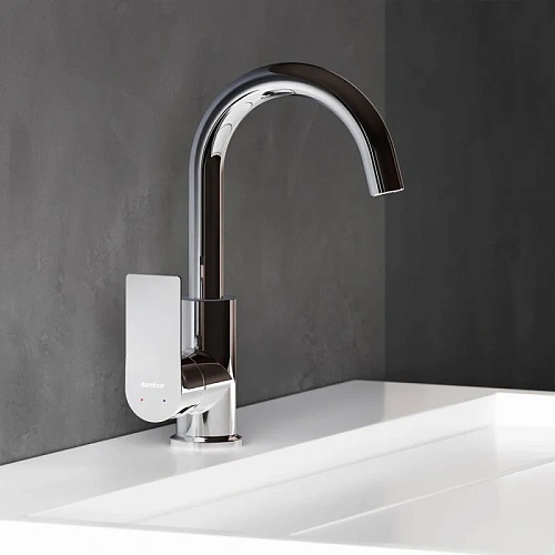 Смеситель для раковины Damixa Apollo 470220000 хром Смеситель для раковины Damixa Apollo 470220000 хром