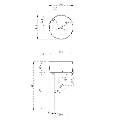 Раковина ABBER Kristall AT2702Aquamarin-H отдельностоящая, прозрачная, бирюзовая Раковина ABBER Kristall AT2702Aquamarin-H отдельностоящая, прозрачная, бирюзовая