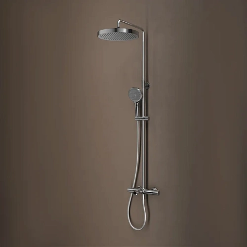 Душевая система IDDIS Duna (DUNSBSTi06) с изливом и термостатом, глянцевый хром Душевая система IDDIS Duna (DUNSBSTi06) с изливом и термостатом, глянцевый хром