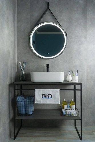 Раковина Gid N9445 51155 накладная белая 52x41.5x15 Раковина Gid N9445 51155 накладная белая 52x41.5x15