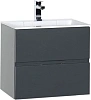 Тумба под раковину Aquanet Алвита 60 серый антрацит 00183991
