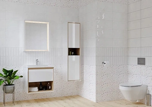 Тумба под раковину Cersanit LOUNA 80 (SZ-LOU-CO80/Wh) подвесная для COMO 80 белый 64071 Тумба под раковину Cersanit LOUNA 80 (SZ-LOU-CO80/Wh) подвесная для COMO 80 белый 64071