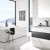 Смеситель для раковины GROHE Allure Brilliant на 3 отверстия, высокий излив, темный графит глянец (2 20344A00 Смеситель для раковины GROHE Allure Brilliant на 3 отверстия, высокий излив, темный графит глянец (2 20344A00