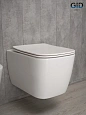 Детальная картинка товара «унитаз подвесной gid tr2140 62254y белый 51x35x37.5 с крышкой микролифт»