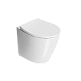 Унитаз приставной GSI MODO безободковый Swirlflush белый (981011) без сиденья Унитаз приставной GSI MODO безободковый Swirlflush белый (981011) без сиденья