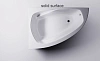 Ванна из искусственного камня Astra-Form Тиора 01010084 левая, Solid Surface 1545х1050
