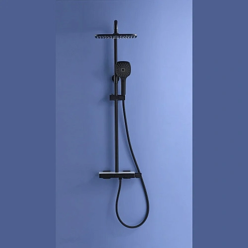 Душевая система Black&White UK5010В Matt Black 5010ВUK Душевая система Black&White UK5010В Matt Black 5010ВUK